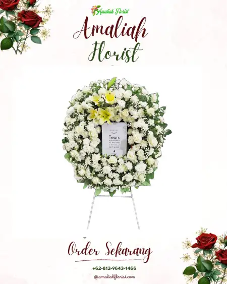 Krans Bunga Duka Tambak Sarioso