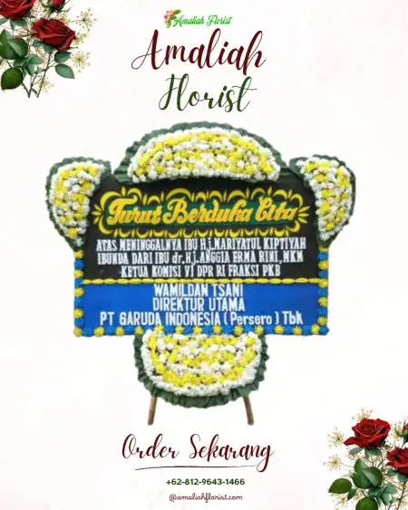 Papan Bunga Duka Tambak Sarioso